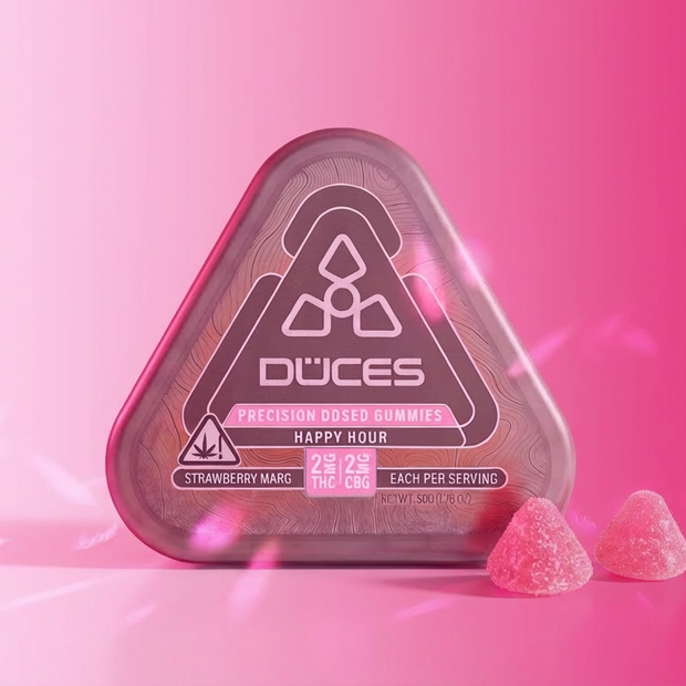 Happy Hour 2:2mg (THC:CBG)